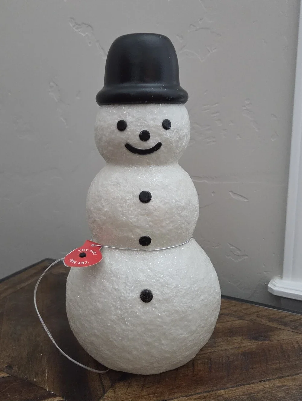 John Derian By Target Snowman Lit Blow Mold